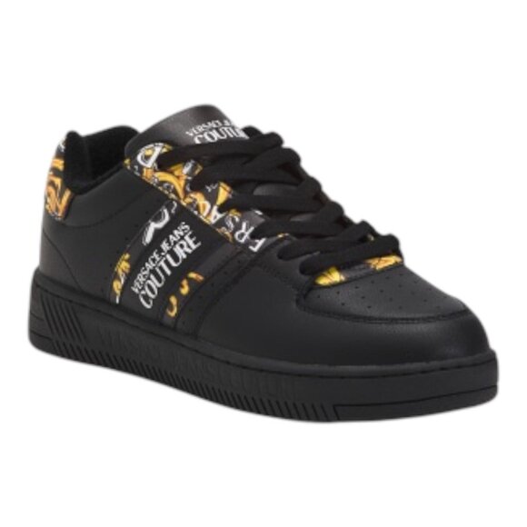 Versace Jeans Collection Shoes - VERSACE JEANS Lace Up Sneakers Black Women's Size Various